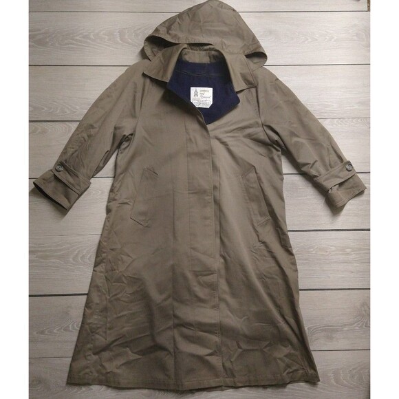 Vintage London Fog Trench Coat - 8Pet. - Picture 1 of 7